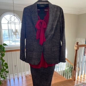 Salt and Pepper suit by Lane Bryant, jacket size 20 and pants size 18